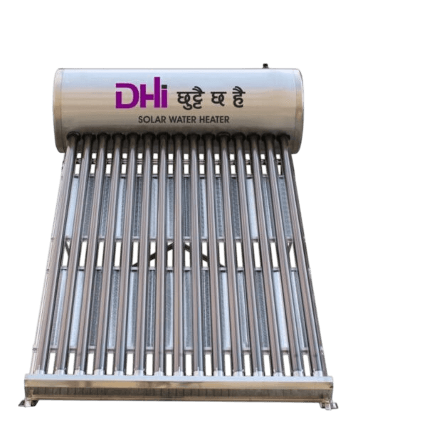 DHI 15 Tube Solar Water Heater