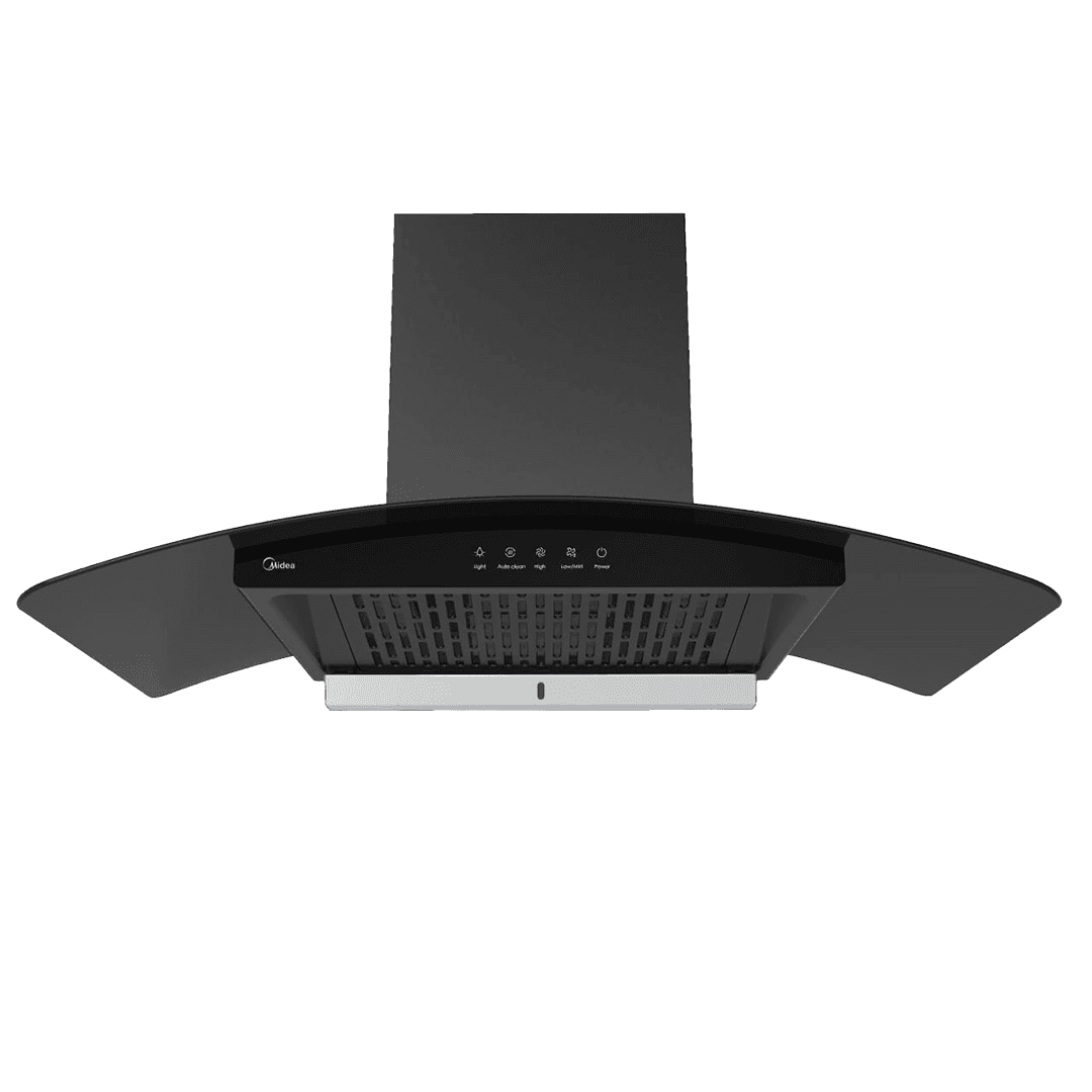 Midea 90cm Chimney Model90V01 Midea 90cm Filter less Kitchen Chimney