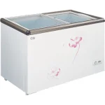 CG 330 Liter Flat Glass Chest Freezer