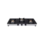 Elica 3 Burner Gas Stove CT-Vetro