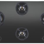 Elica 4 Burner Tempered Glass Gas Stove