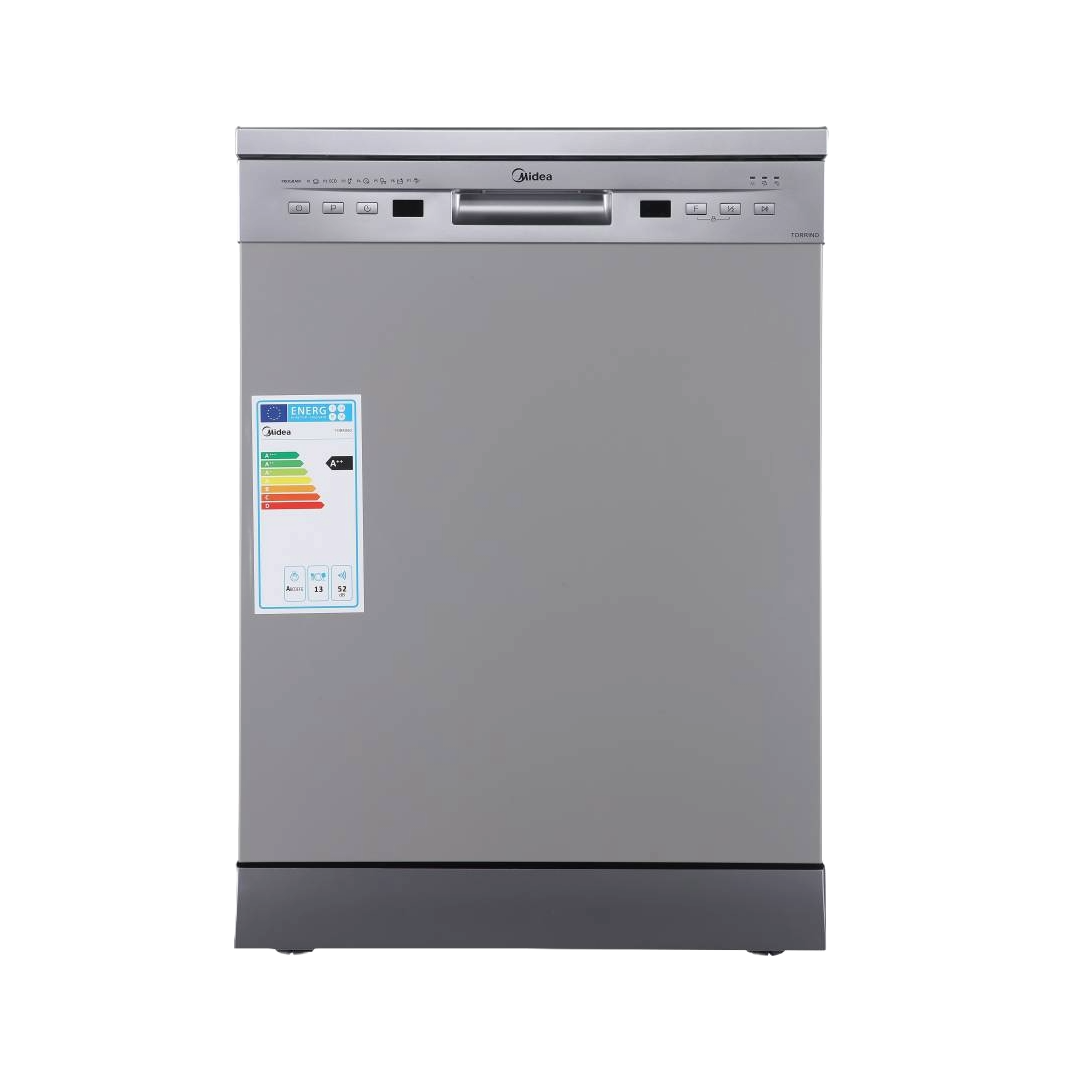 Midea Dishwasher with IOT WQP12-5201F Midea 15 Place Setting Dishwasher With IOT Technology