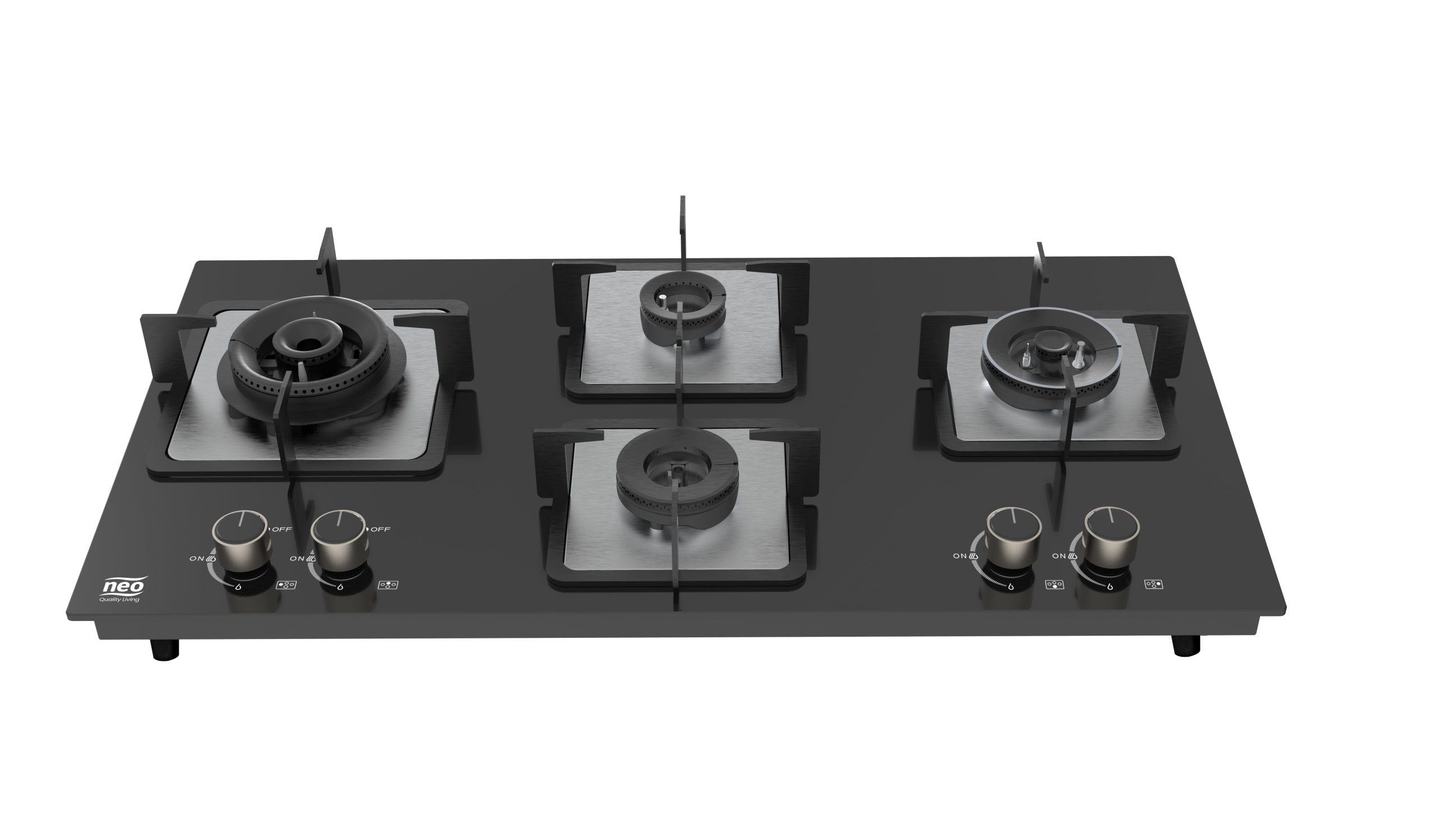 NEO_Lavie Hob-Top 4B Neo 4 Burner Lavie Gas Hob Top