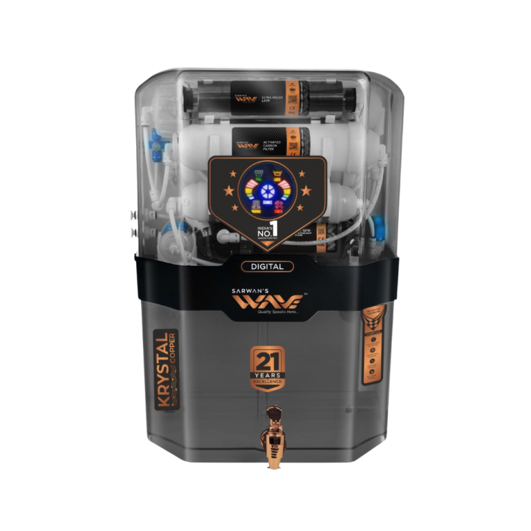 Wave Crystal Black RO Water Purifier (Digital)