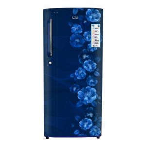 CG 190 Liter Single Door Refrigerator Blue