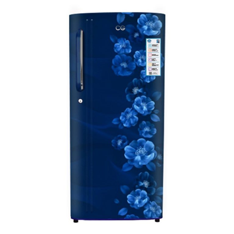 CG 190 Liter Single Door Refrigerator Blue