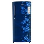 CG 230 Liter Single Door Refrigerator Blue
