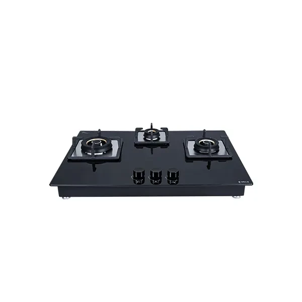 Elica 3 Burner Flexi Brass Gas Stove