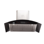 Neo Glass Hood Baffle Touch Kitchen Chimney