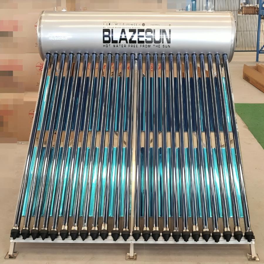 BlazeSun 16 Tube Solar Water Heater BlazeSun 16 Tube Solar Water Heater