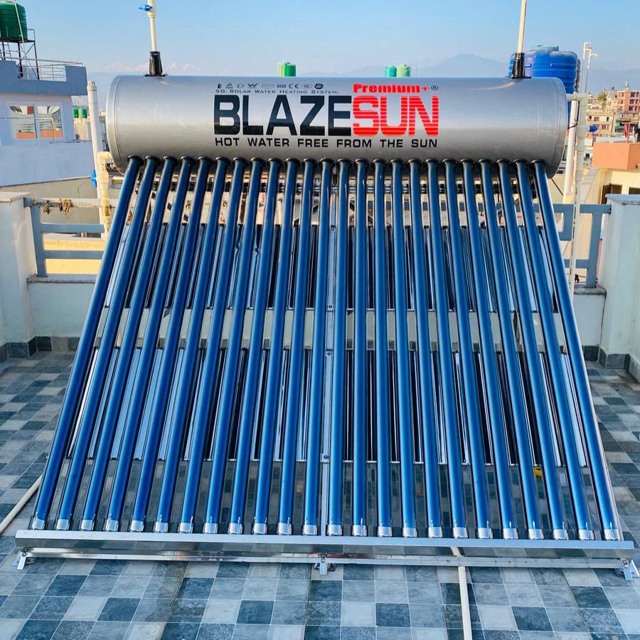 BlazeSun 20 Tube Solar Water Heater BlazeSun 20 Tube Solar Water Heater