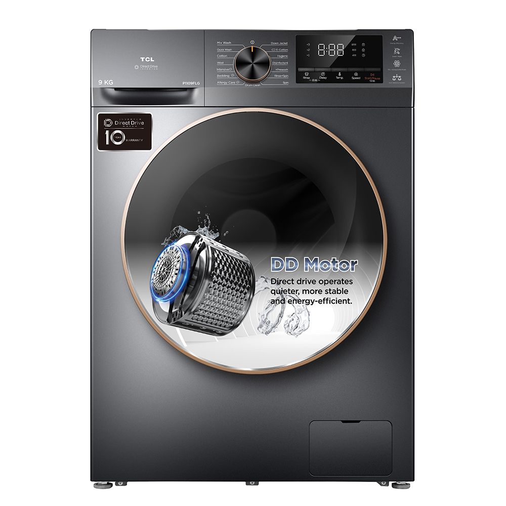 TCL 9 Kg Front Load Washing Machine TCL 9 Kg Front Load Washing Machine