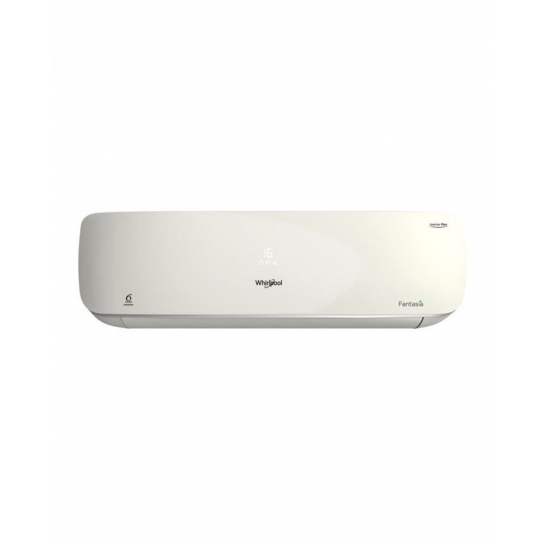 Specifications: BRAND Whirlpool MODEL SPIW 412 COLOR White TYPE Split AC CAPACITY(TONS) 1 .0 TON COOLING CAPACITY 12000 Btu DEHUMIDIFICATION Yes REMOTE CONTROL Yes REFRIGERANT R410a PRODUCT DIMENSIONS Indoor Dimension H x W x D (mm): 888 x 270 x 217 mm Outdoor Dimension H x W x D (mm): 715 x 482 x 240 mm PERFORMANCE FEATURES TURBO MODE Yes NOISE LEVEL(DB)-INDOOR 46 DB AIR CIRCULATION 937 m3 INDOOR TEMPERATURE INDICATOR Yes CONVENIENCE FEATURES AUTO RESTART Yes SLEEP MODE Yes MEMORY STATUS Yes SELF DIAGNOSIS Yes SPEED SETTING Yes ON-TIMER Yes OFF-TIMER Yes AIR FLOW FEATURES AUTO AIR SWING Yes FILTER FEATURES ANTI BACTERIAL FILTER Yes DUST FILTER Yes REMOTE CONTROL FEATURES NIGHT GLOW BUTTONS ON REMOTE No REMOTE CONTROL No SALES PACKAGE IN THE BOX Main Unit Indoor, Outdoor User Manual Warranty Card WARRANTY WARRANTY PERIOD 5 Years Compressor & 1 Year Service with Spare Parts Warranty