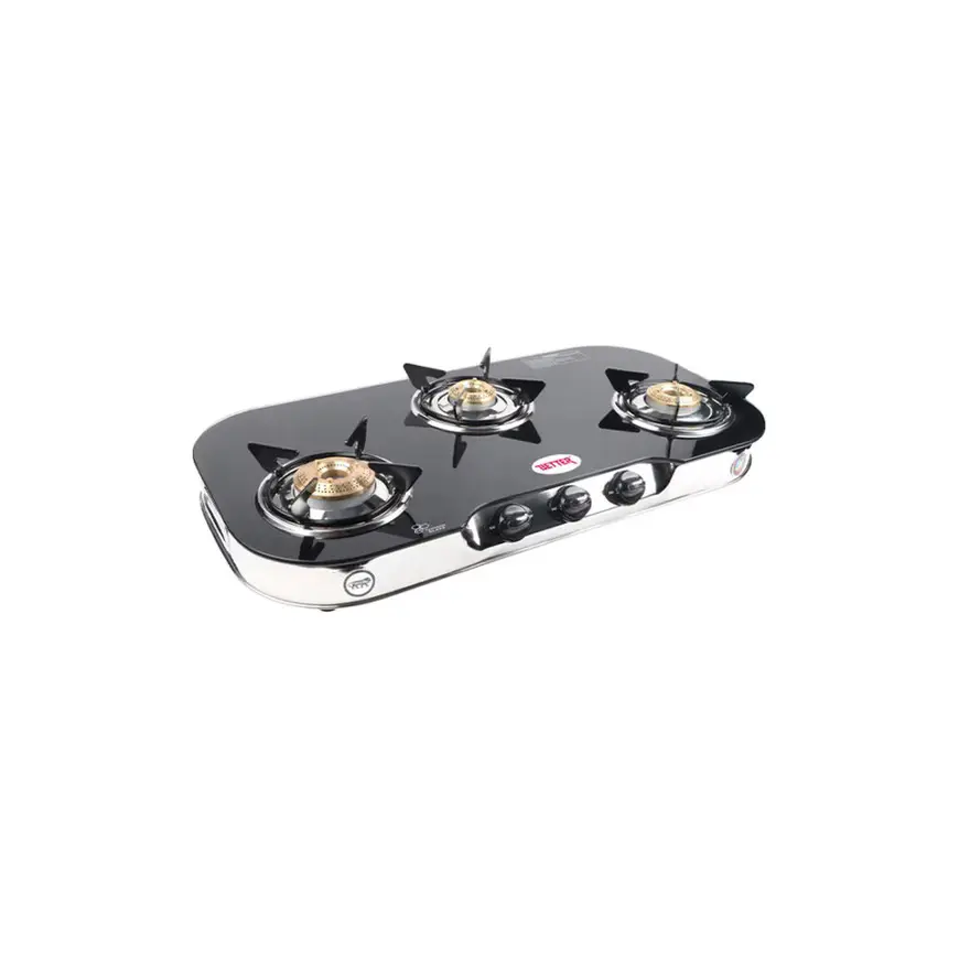 Better Crystal Plus 3 Burner Gas Stove Better Crystal Plus 3 Burner Gas Stove