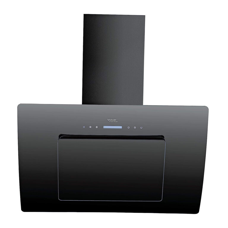 Hindware 90 cm Curved Glass Kitchen Chimney