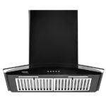 Hindware Fabio Blk 60 cm Decorative Kitchen Chimney