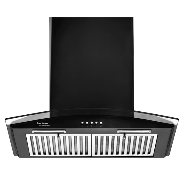 Hindware Fabio Blk 60 cm Decorative Kitchen Chimney
