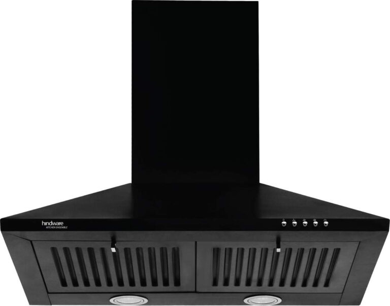 Hindware Myra Blk 60 cm Wall Mounted Kitchen Chimney