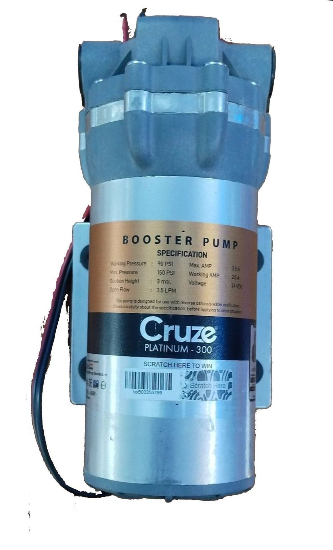 RO 300 GPD Booster Pump RO 300 GPD Booster Pump